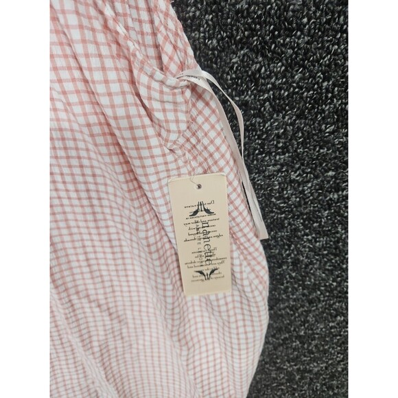 Nanette Lepore Women's Pink Neck Sleeveless Blouse Tank Check Gingham Size XL - Picture 3 of 9